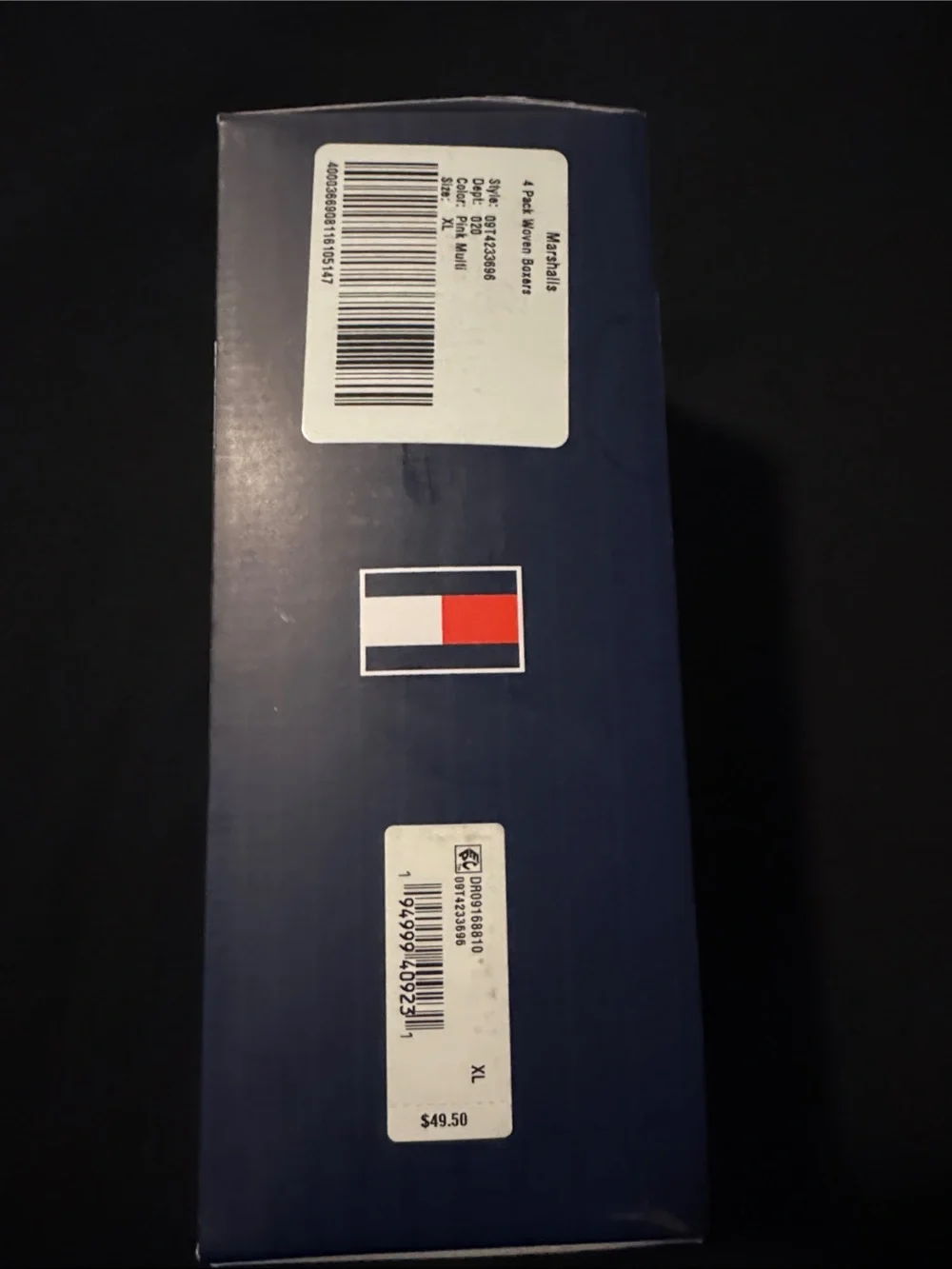 Tommy Hilfiger 4-Pack Cotton Classics Boxers - Navy, Black, Red, Light Blue